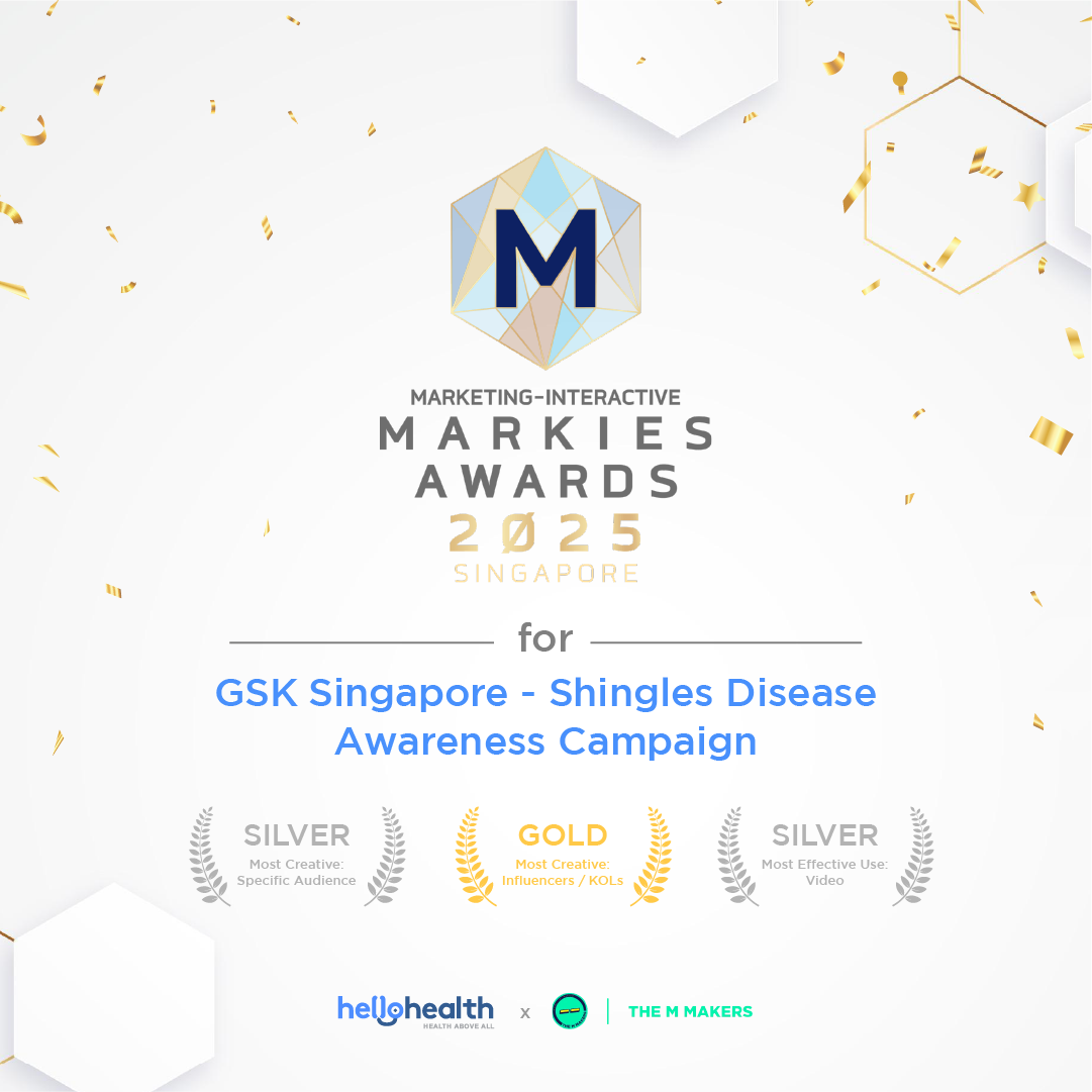 Team Hello Health Group wins big at the MARKies Awards Singapore 2025!